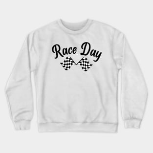 Race Day Flags Crewneck Sweatshirt